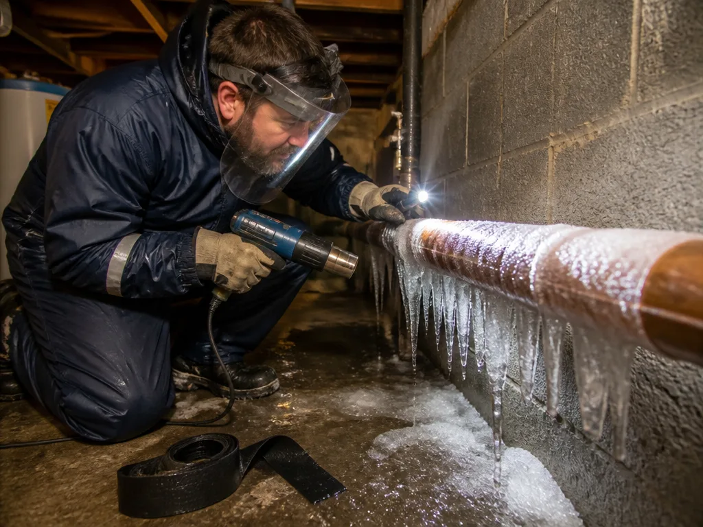 Frozen Pipe Repair